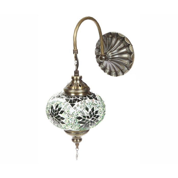 Бра "Марокко" 1x40Вт E14 бронза 15x25x38см