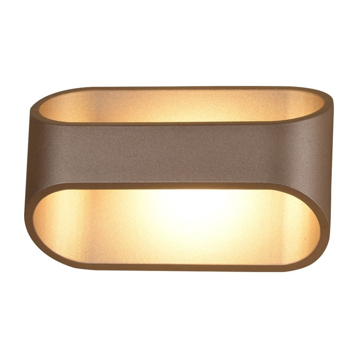 Бра "Ось" 5Вт LED золото 16x9x9см