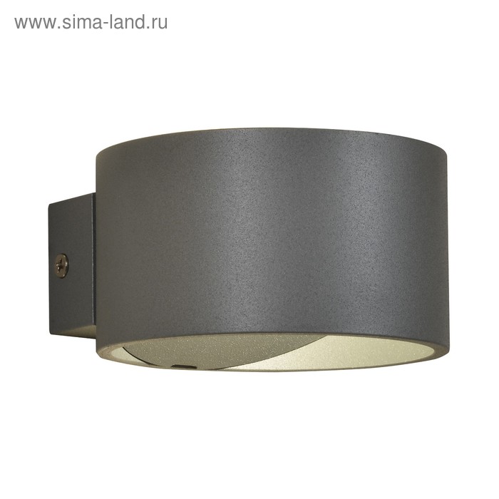 фото Бра "сфера" 5вт led серебро 10,5x11,5x6см kink light