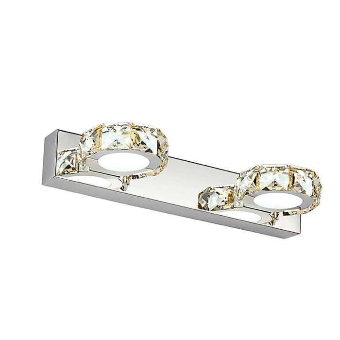 Светильник "Агалон" 2x3Вт LED хром 32x11,5x5см