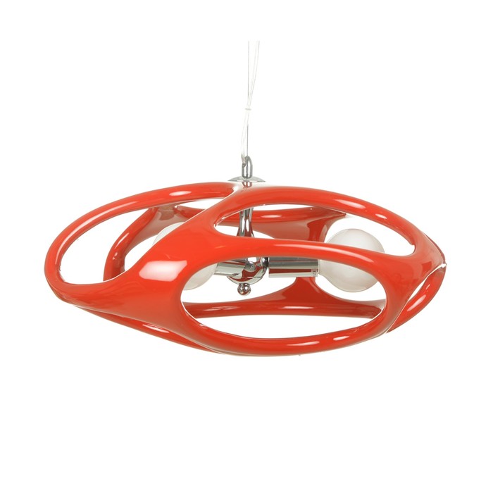 Светильник "Тимон" 3x15Вт E27 красный 50x50x120см