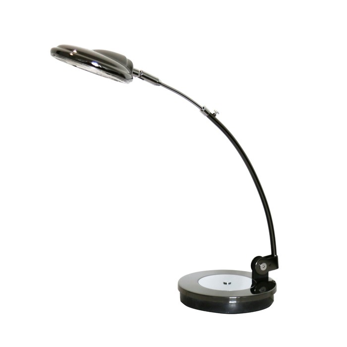 Настольная лампа "Альфаси" 1x6Вт LED черный 60x60x65см