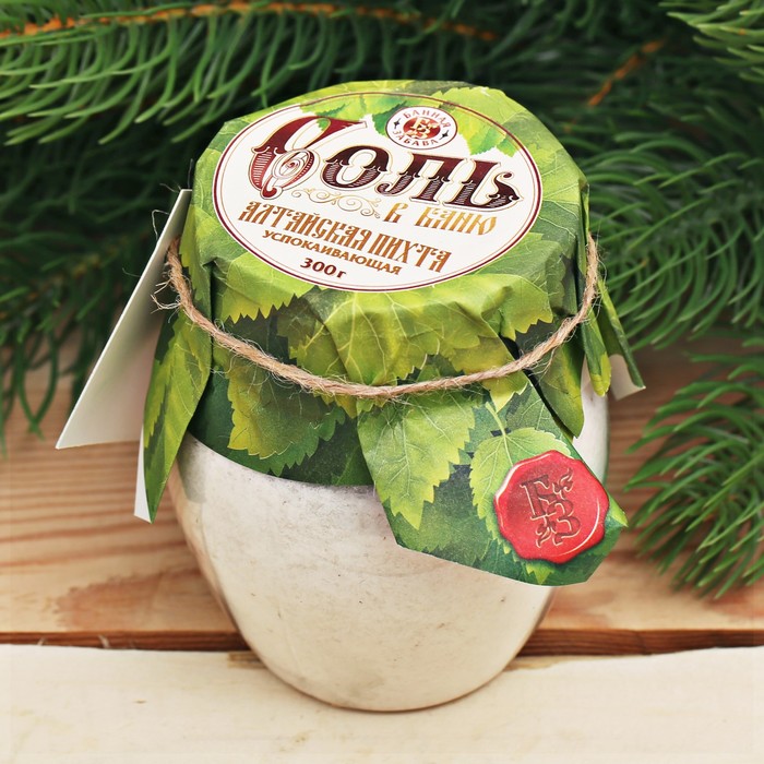 Соль в баню успокаивающая "Алтайская пихта", 300 г