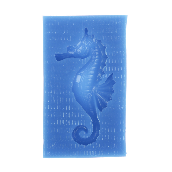 Молд силикон для полимерной глины "Морской конёк" 5,5х2,5 см