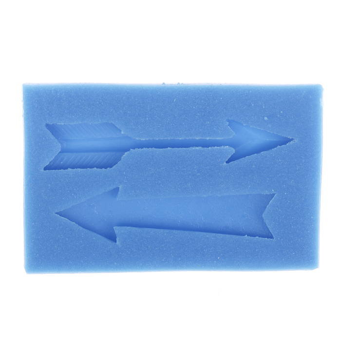 Молд силикон для полимерной глины "Стрелки" 6х1см