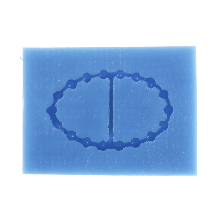 Молд силикон для полимерной глины "Пряжка" 2х3 см