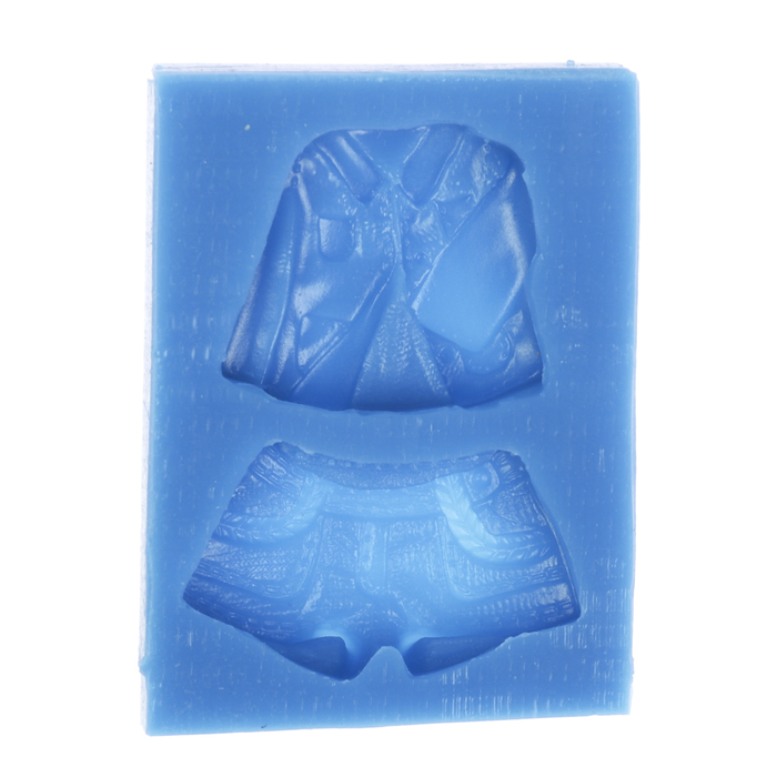 Молд силикон для полимерной глины "Пиджак и шорты"