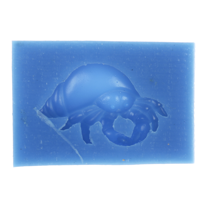 Молд силикон для полимерной глины "Краб в ракушке"