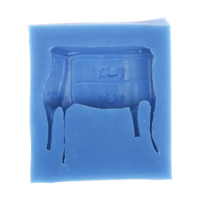 Молд силикон для полимерной глины "Дамский столик" 4х4 см