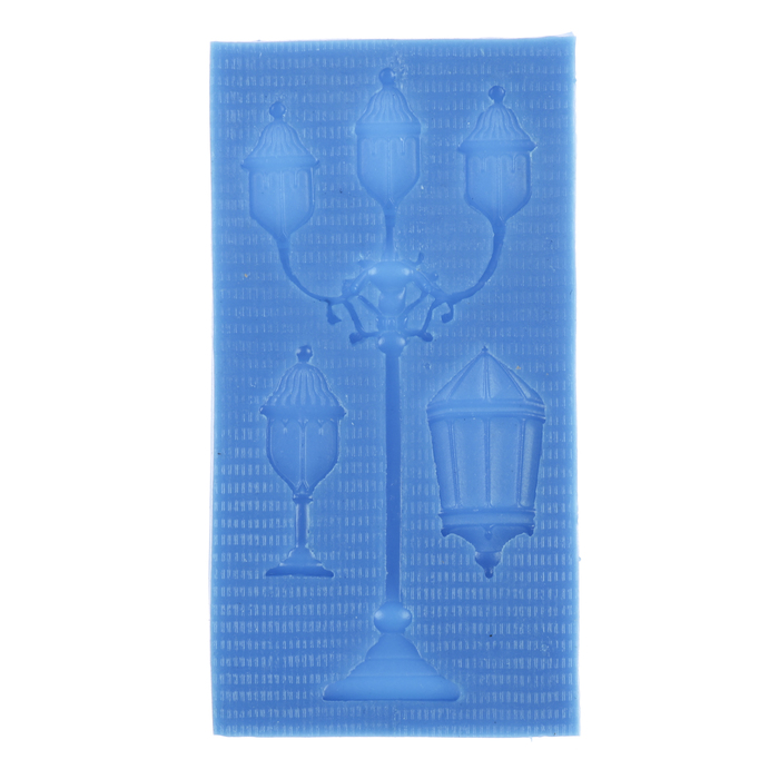 Молд силикон для полимерной глины "Фонарный столб" 6х13 см