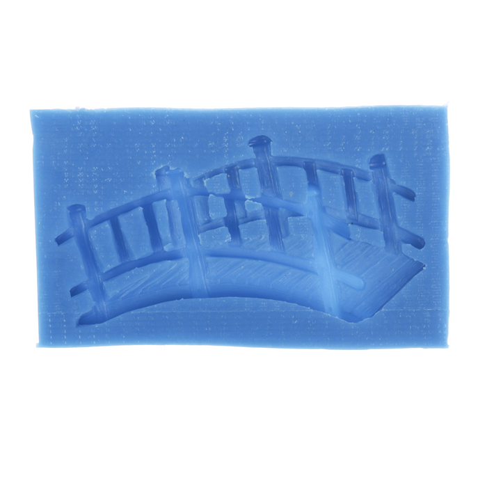 Молд силикон для полимерной глины "Мостик" 9х4 см