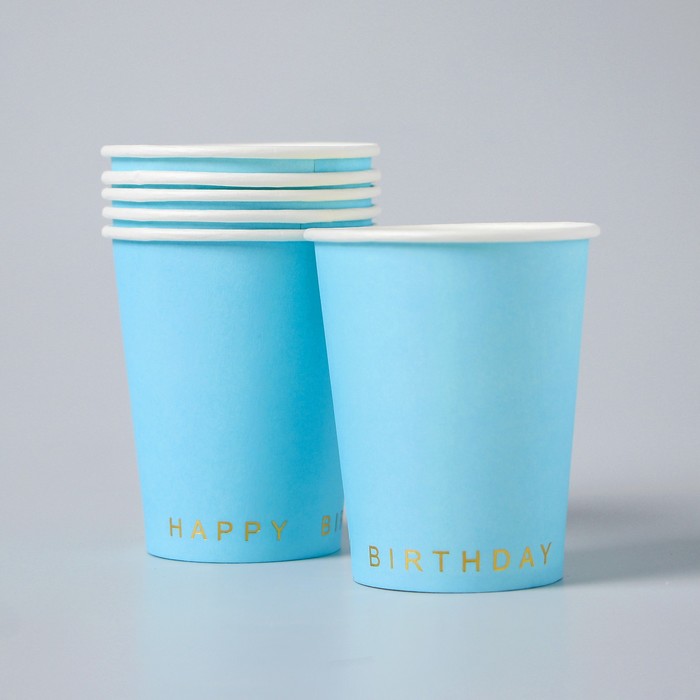 Набор для украшения праздника "Стильный (голубой)"