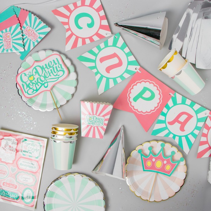 Набор для украшения праздника "Нежность"