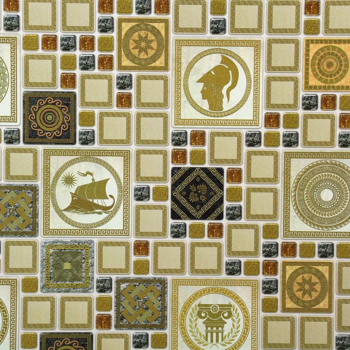 Панель ПВХ Мозаика "Эллада", 954*478*0,4мм