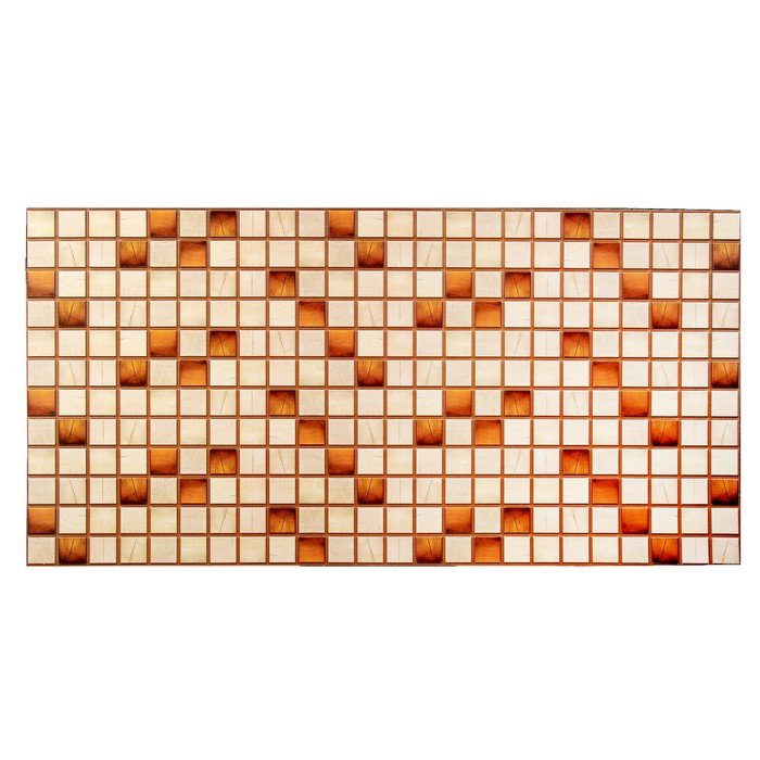 Панель ПВХ Мозаика "Охра", 957*480*0,4мм