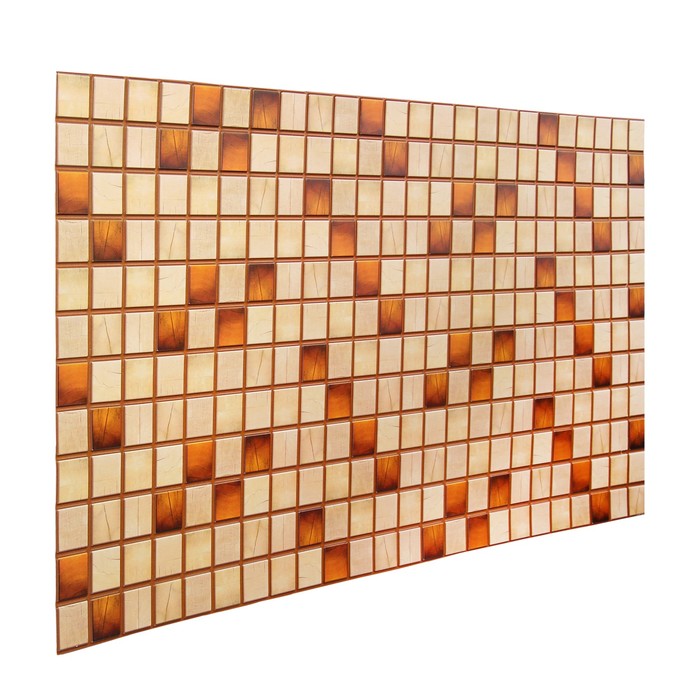 Панель ПВХ Мозаика "Охра", 957*480*0,4мм