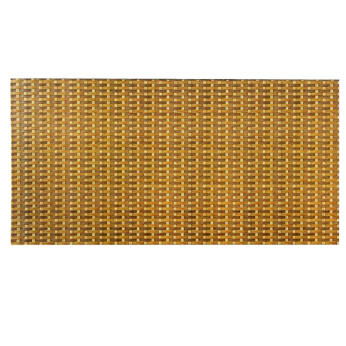 Панель ПВХ Ротанг "Орех", 946*487*0,4мм