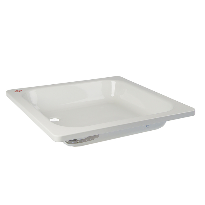 Поддон душевой ANTIKA, стальной, эмалированый, 700 × 700 × 120 мм, без сифона, ВИЗ APS-70001