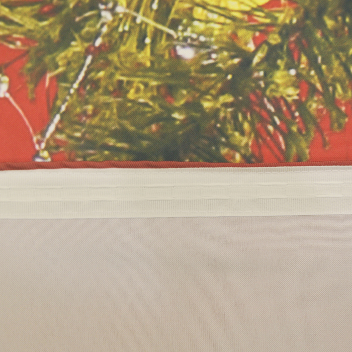 Фотошторы Дух Рождества 145х260 см 2 шт, габардин 160 гр/м, пэ 100%