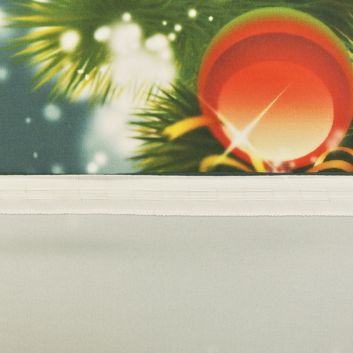 Фотошторы Новогодняя Елка 145х260 см 2 шт, габардин 160 гр/м, пэ 100%