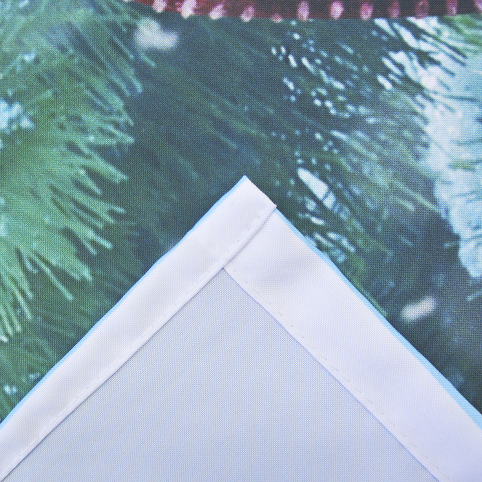 Фотошторы Голубая ель 145х260 см 2 шт, габардин 160 гр/м, пэ 100%