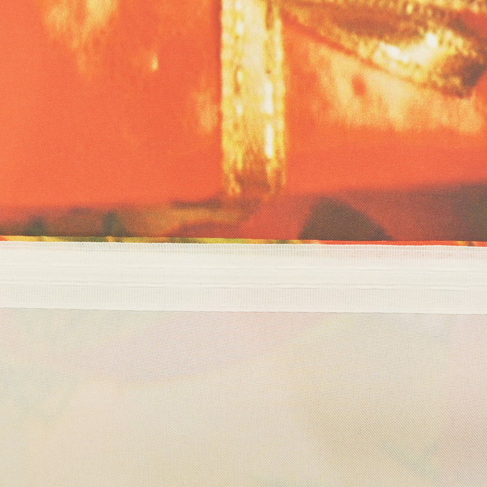 Фотошторы Шишки и подарки 145х260 см 2 шт, габардин 160 гр/м, пэ 100%