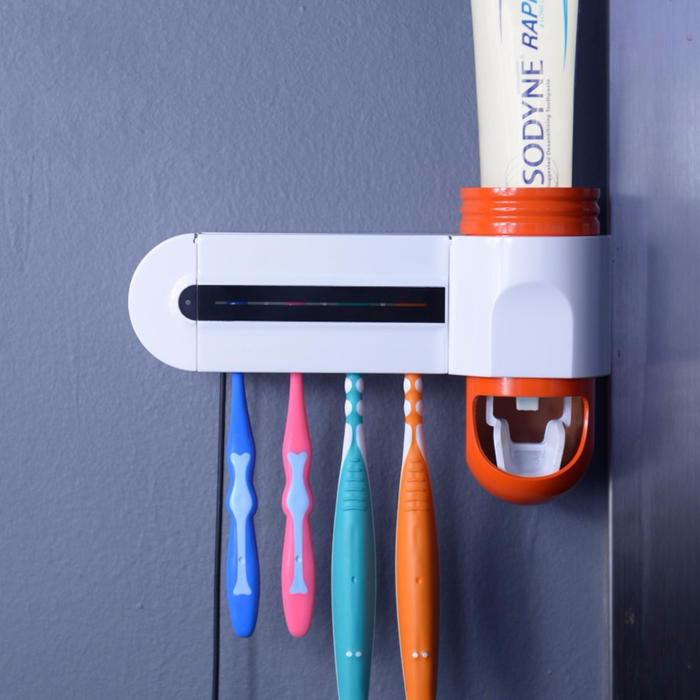 Система для хранения зубных щеток с УФ-стерилизатором Homsu