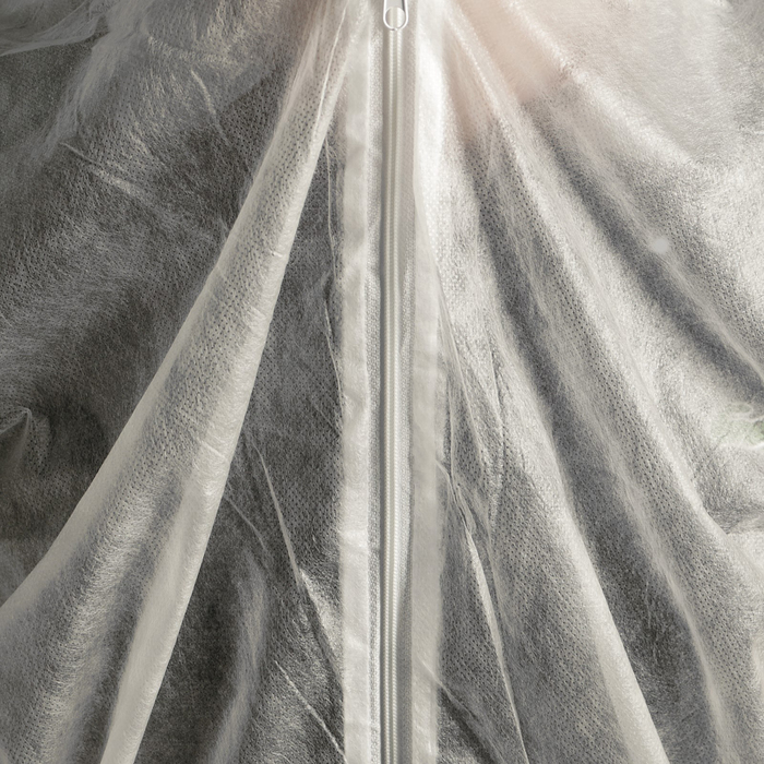 Костюм защитный, размер XL (50-52), с молнией, белый