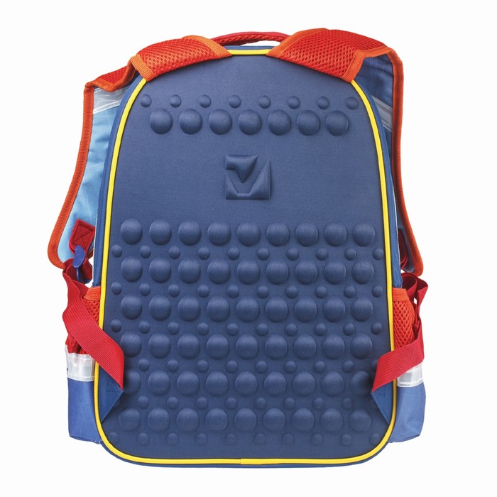 Рюкзак школьный эргоном.спинка BRAUBERG 38*30*14 дев "Дроид-футболист" 226892