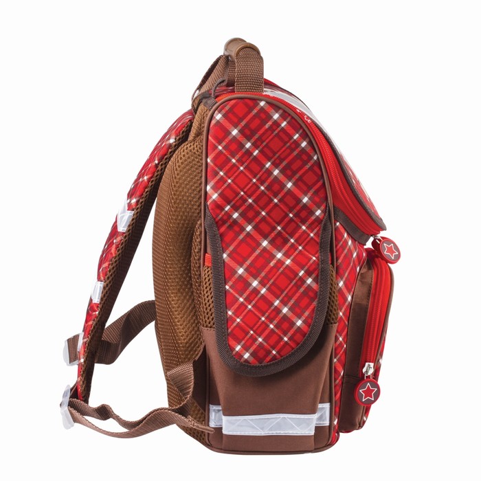 Ранец на молнии BRAUBERG 34*26*16 дев "Медведь" 226916