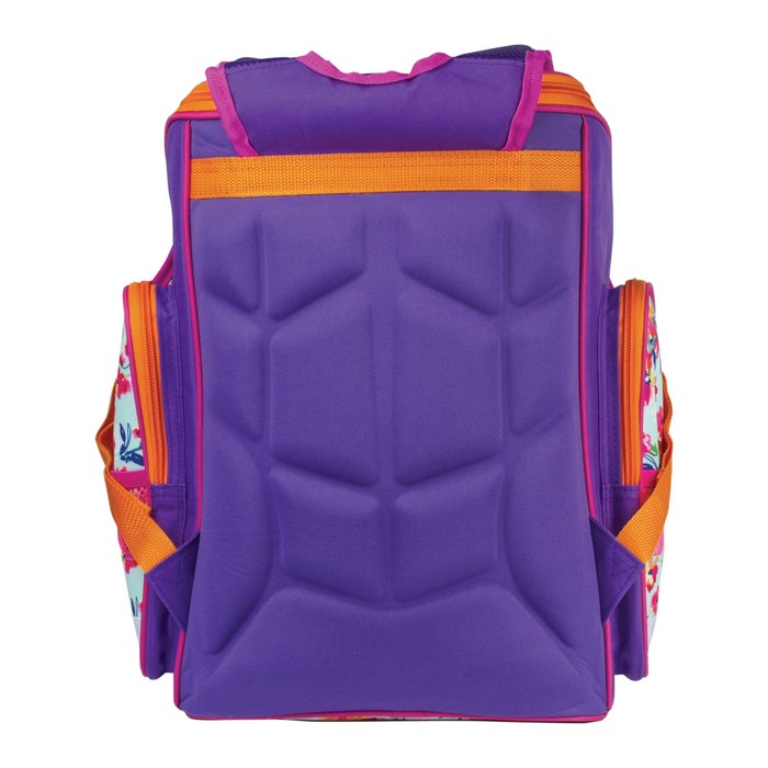 Ранец на молнии BRAUBERG 36*26*14 дев "Бабочка в цветах" 226918