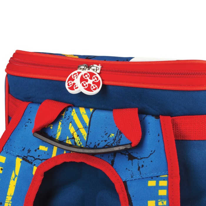 Ранец на молнии BRAUBERG 36*26*14 дев "Коптер" 226919