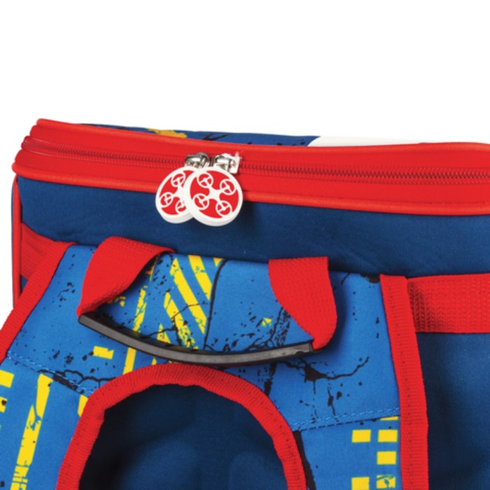 Ранец на молнии BRAUBERG 36*26*14 дев "Коптер" 226919