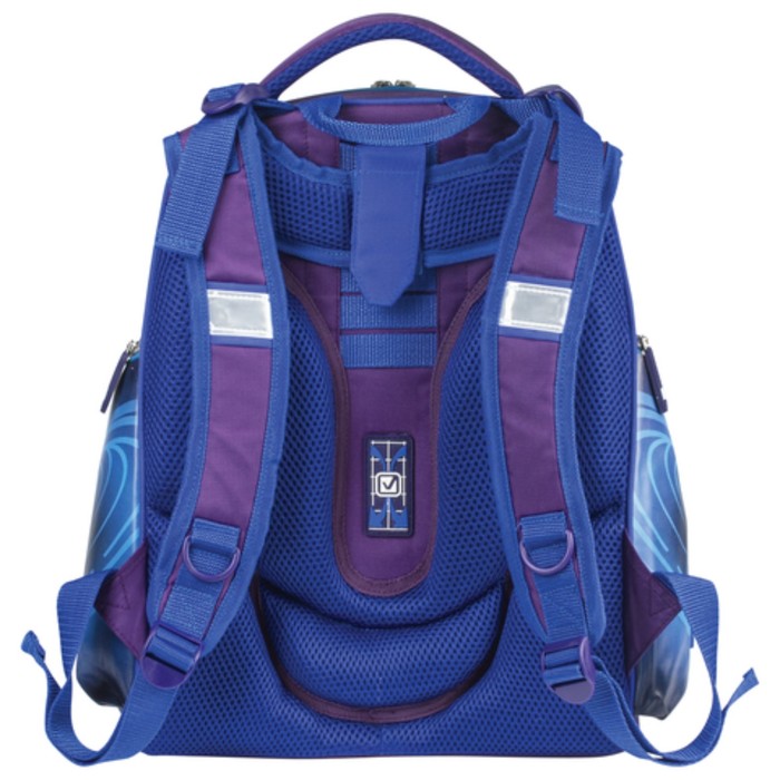 Рюкзак каркасный BRAUBERG 38*28*12 дев "Атом" 226922