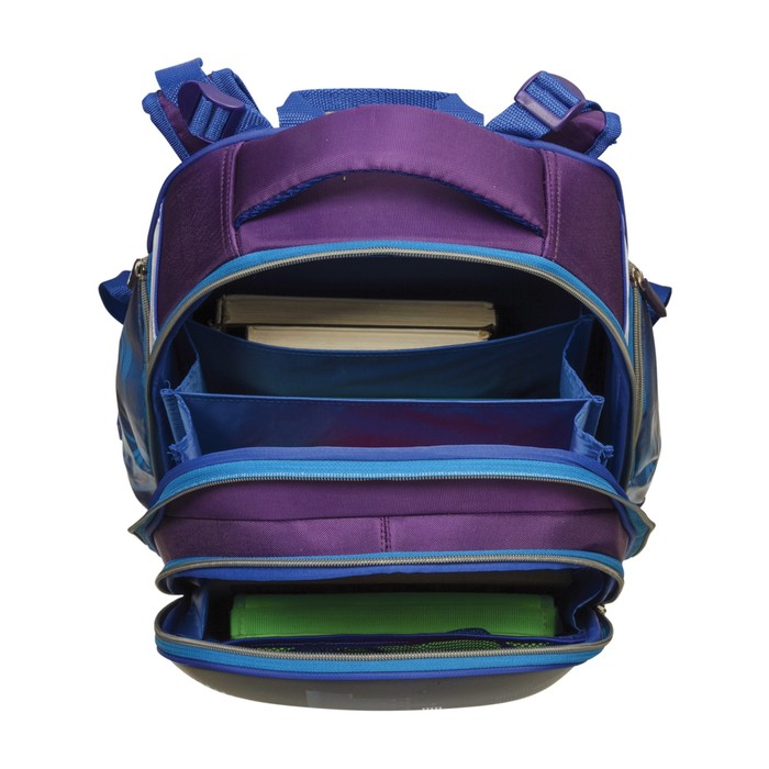 Рюкзак каркасный BRAUBERG 38*28*12 дев "Атом" 226922