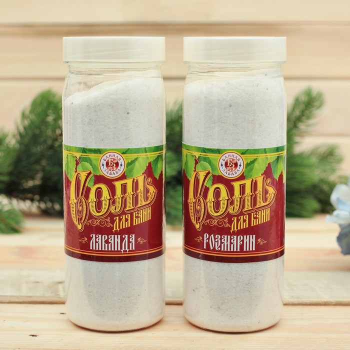 Набор "Банное здоровье": 2 соли для бани