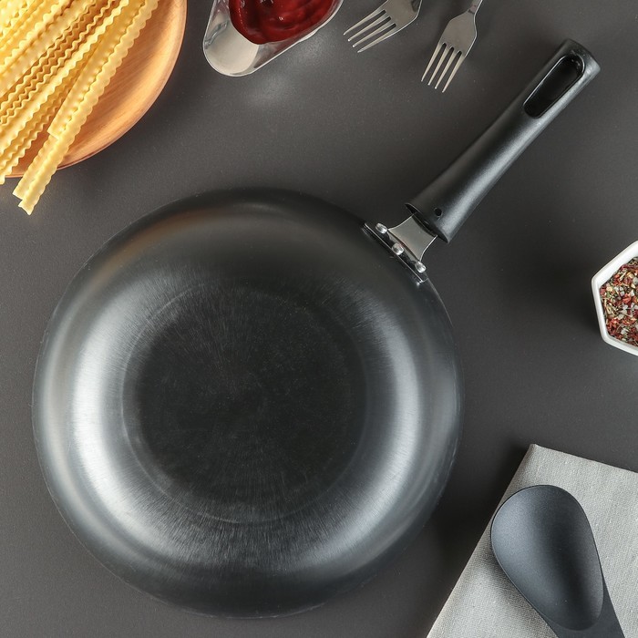 Сковорода-ВОК 32 см "Лучи", без покрытия