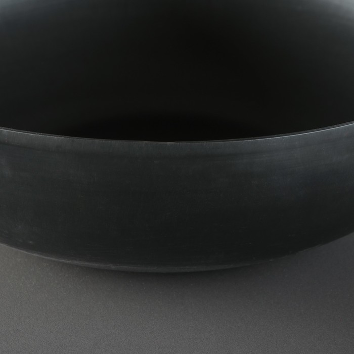 Сковорода-ВОК 34 см "Лучи", без покрытия, 2 ручки