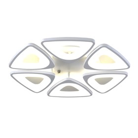 

Люстра "Триада" 6x12Вт LED белый 50x50x10см