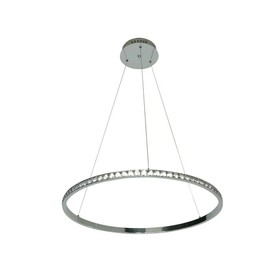 

Светильник "Тор Кристалл" 1x33Вт LED хром 65x65x100см