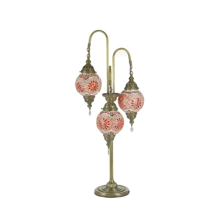 Торшер "Марокко" 3x40Вт E14 бронза 35x35x94см