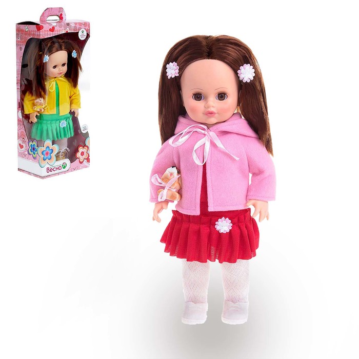 Кукла "Анна с собачкой", со звуковым устройством, 42 см, МИКС