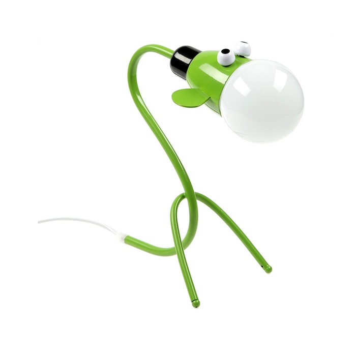 Настольная лампа "Иа" 9Вт E27 зеленый 23x14x18,5см