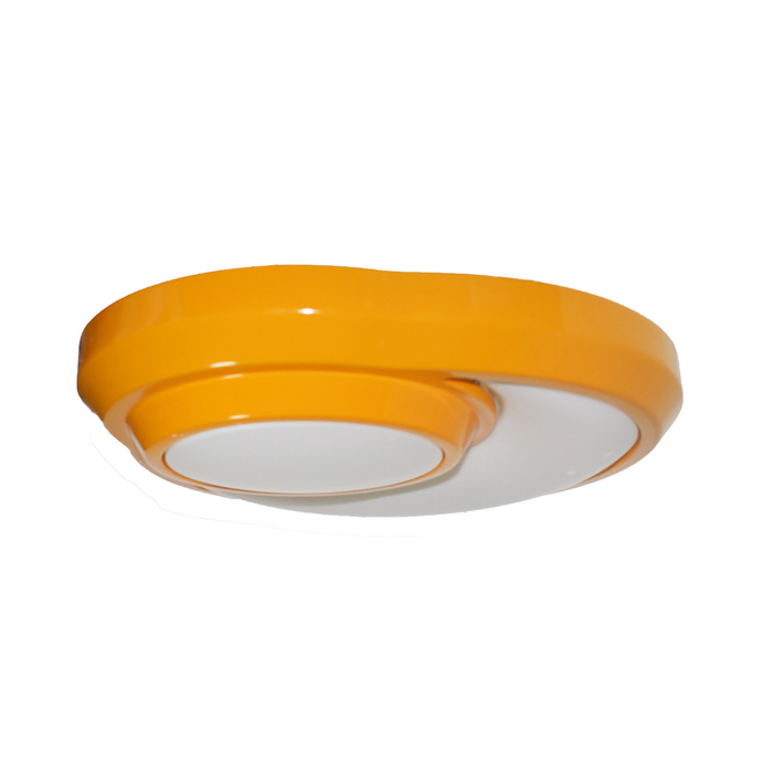 Люстра "Озеро" 2x22Вт T5 оранжевый 52x48x9см