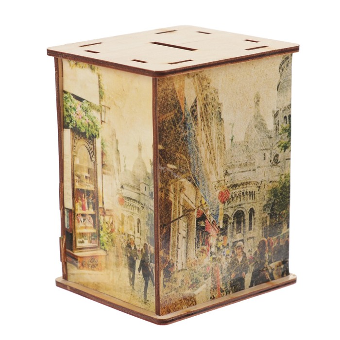 Копилка дерево "Летний день" 13х10х8 см