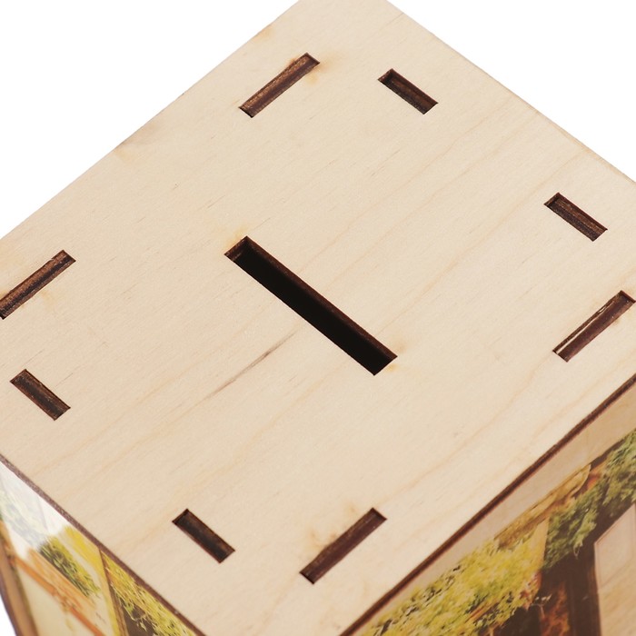 Копилка дерево "Летний день" 13х10х8 см