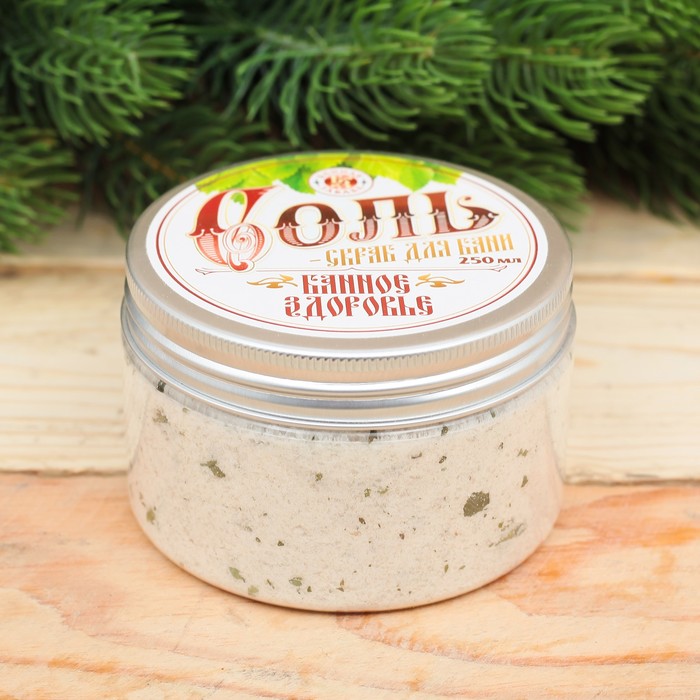 Соль-скраб для бани "Банное здоровье", 250 мл