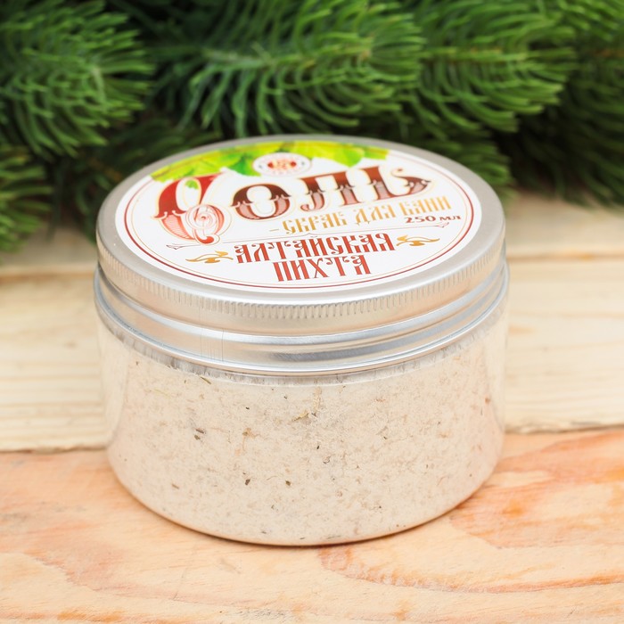 Соль-скраб для бани "Алтайская пихта", 250 мл