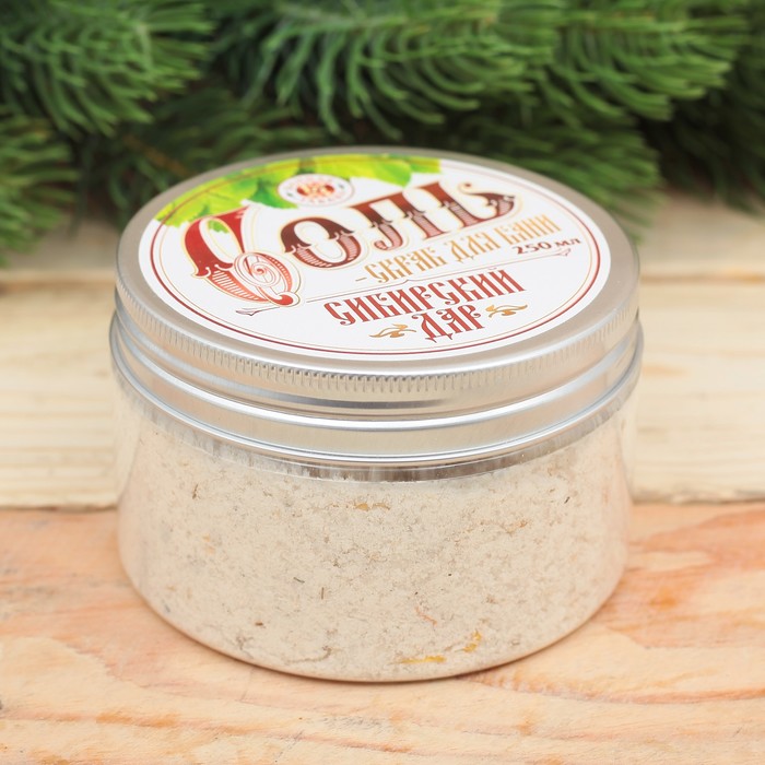 Соль-скраб для бани "Сибирский дар", 250 мл
