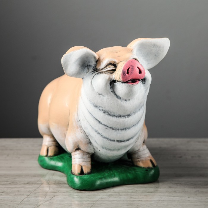 Садовая фигура "Свинка №4" акрил